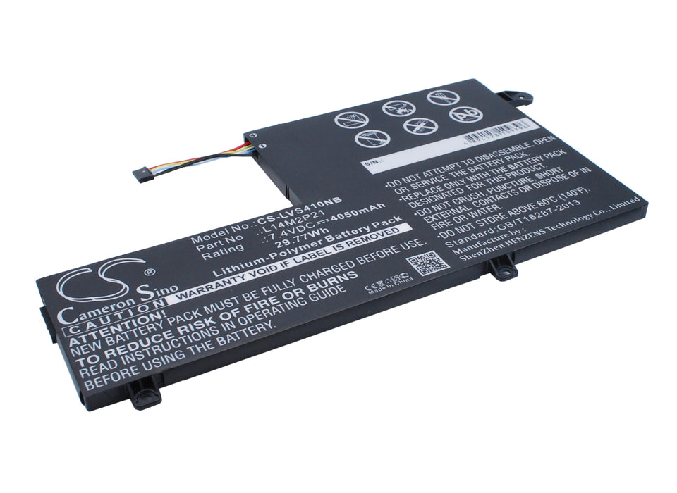 CS-LVS410NB : Battery for Lenovo S41, S41-70, S41-70AM and others - Replaces Lenovo L14L2P21, 5B10G78610, 5B10G78612 and others