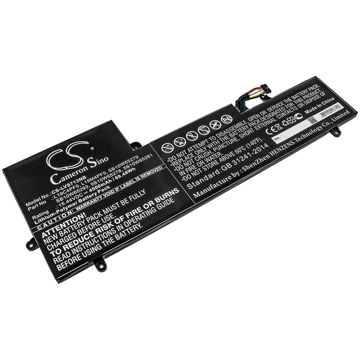 CS-LVS713NB : Battery for Lenovo Yoga Slim 7-15IIL - Replaces Lenovo L19C4PF5, L19M4PF5, SB10W65279 and others