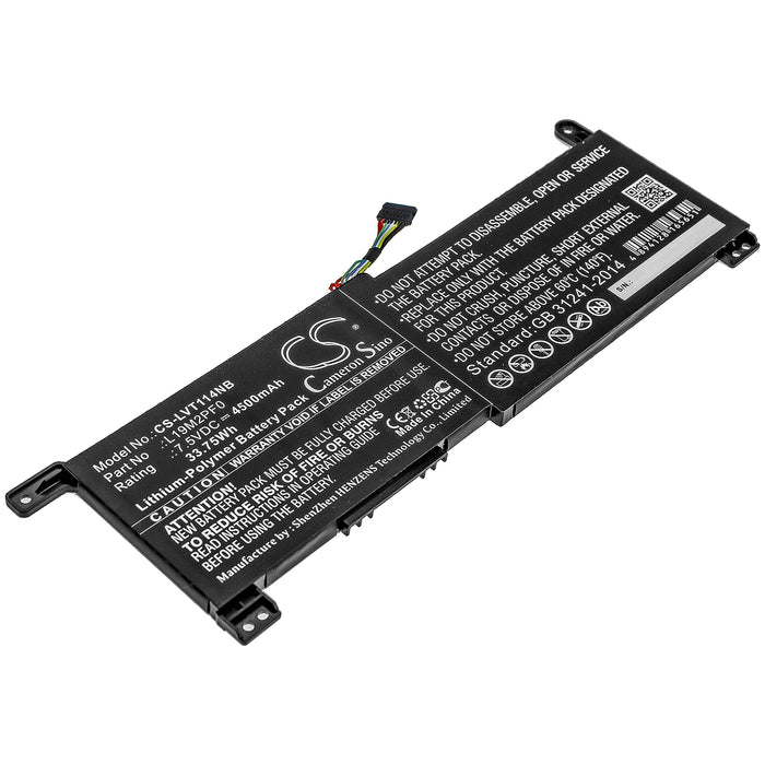 CS-LVT114NB : Battery for Lenovo IdeaPad 1-11ADA05(82GV), IdeaPad 1-14ADA05 82GW002QAU, IdeaPad 1-14ADA05(82GW) and others - Replaces Lenovo L19M2PF0, 5B10W67171, SB10V25256 and others