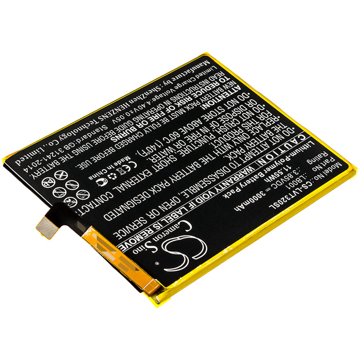 CS-LVT320SL : Battery for Lenovo K320T, PABY0001CN - Replaces Lenovo LB001