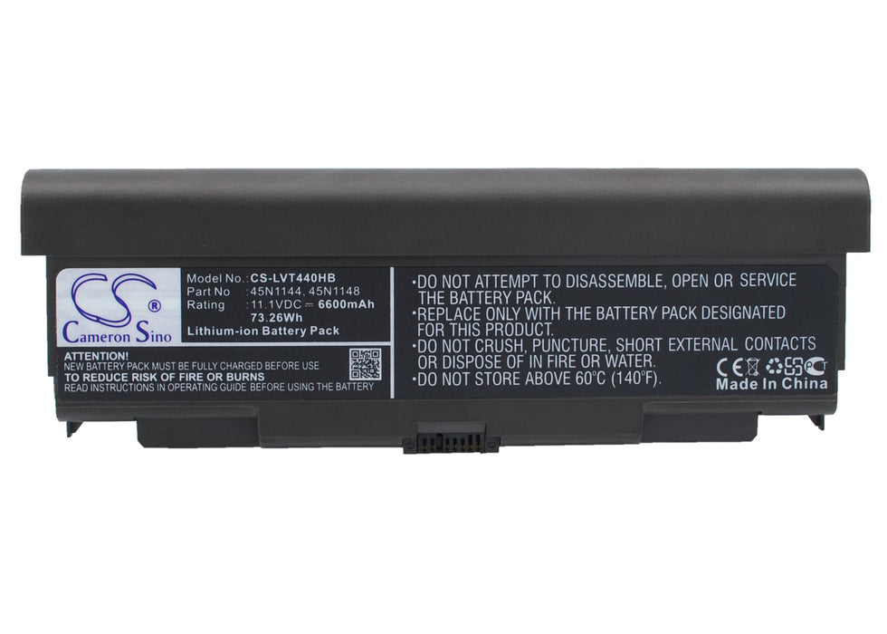 CS-LVT440HB : Battery for Lenovo ThinkPad T440P, ThinkPad T540P, ThinkPad L440 and others - Replaces Lenovo 45N1144, 45N1148, 45N1150 and others