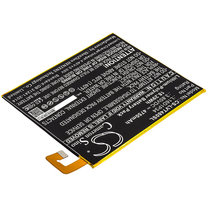 CS-LVT480SL : Battery for Lenovo Tab4 8, Tab4 8 Plus, TB-8704X and others - Replaces Lenovo L16D1P34
