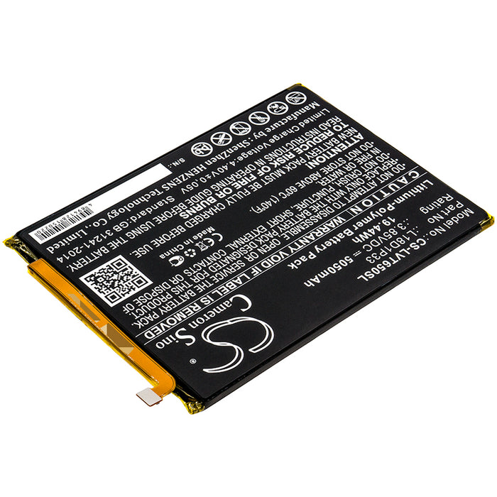 CS-LVT650SL : Battery for Lenovo Tab V7, PB-6505M - Replaces Lenovo L18D1P33
