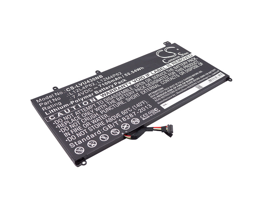 CS-LVU430NB : Battery for Lenovo IdeaPad U430, IdeaPad U430 Touch-59371574, IdeaPad U430P and others - Replaces Lenovo L12L4P62, L12M4P62