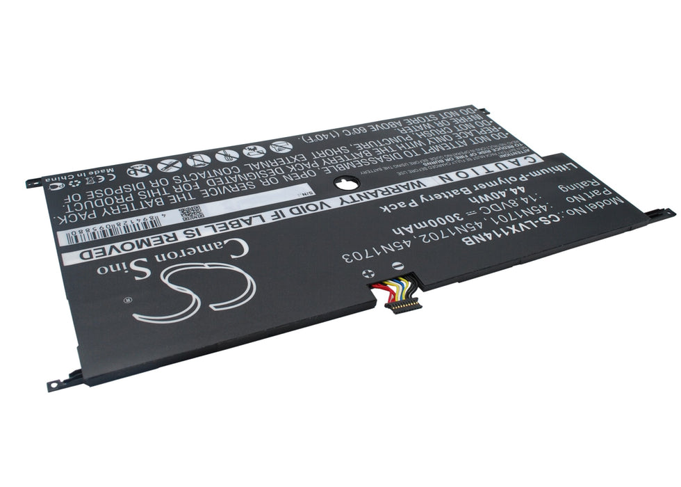 CS-LVX114NB : Battery for Lenovo ThinkPad X1 Carbon 14, 20A7, 20A8 and others - Replaces Lenovo 45N1701, 45N1702, 45N1703 and others