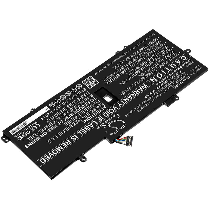 CS-LVX219NB : Battery for Lenovo ThinkPad X1 Carbon 2019, ThinkPad X1 Carbon G7 2020, ThinkPad X1 Carbon 2019-20QE000VGE and others - Replaces Lenovo 02DL005, 5B10W13931, L18L4P72 and others
