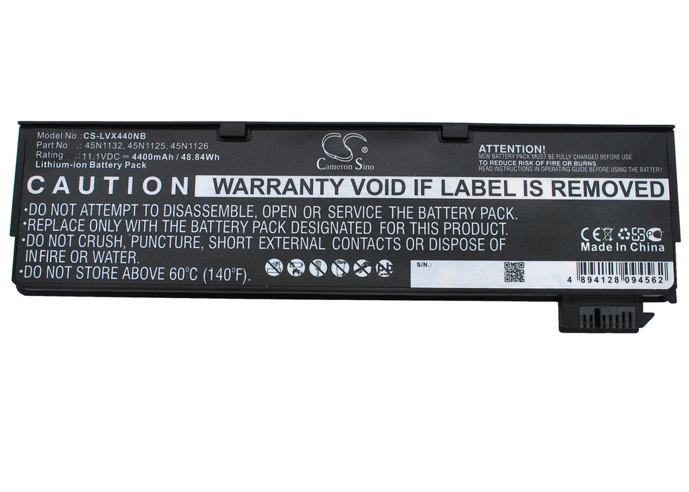 CS-LVX440NB : Battery for Lenovo ThinkPad T440, ThinkPad T440S, ThinkPad X240 and others - Replaces Lenovo 45N1134, 45N1737, 45N1135 and others