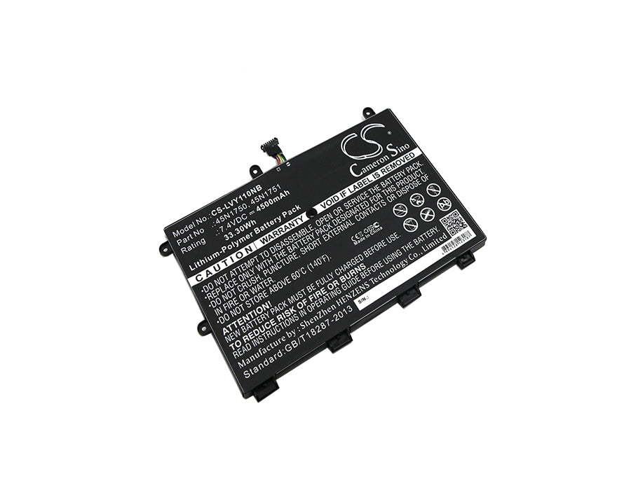 CS-LVY110NB : Battery for Lenovo ThinkPad Yoga 11e, ThinkPad 11e(20D9-9000BAU), ThinkPad 11e(20DA-A0006AU) and others - Replaces Lenovo 45N1750, 45N1751, 45N1748 and others