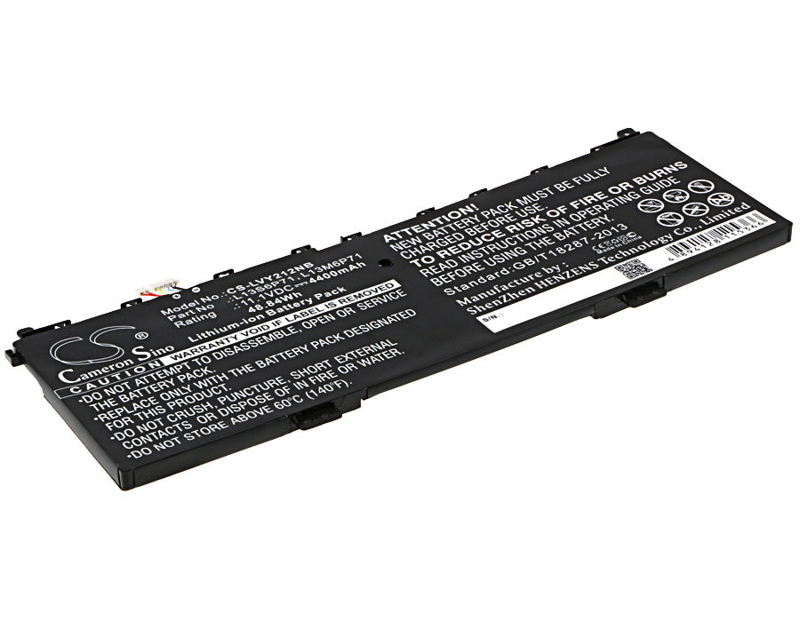 CS-LVY212NB : Battery for Lenovo Yoga 2 13 - Replaces Lenovo L13S6P71, L13M6P71