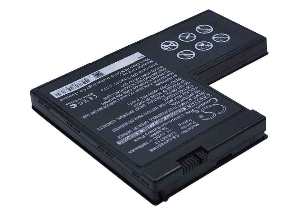 CS-LVY651NB : Battery for Lenovo IdeaPad Y650, IdeaPad Y650 4185, IdeaPad Y650A - Replaces Lenovo L08S6T13, 42T4575, 42T4576