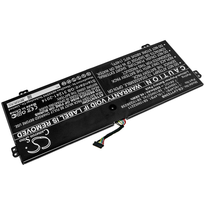 CS-LVY723NB : Battery for Lenovo YG 720-13IKB I7 16G 1TB 10H 80X6006QAU, YG 730-13IKB I7 16G 512G 10H-81CT007CAU, Yoga 730-13IKB(81CT005NMZ) and others - Replaces Lenovo L16L4PB1, L16M4PB1, 5B10M52211 and others