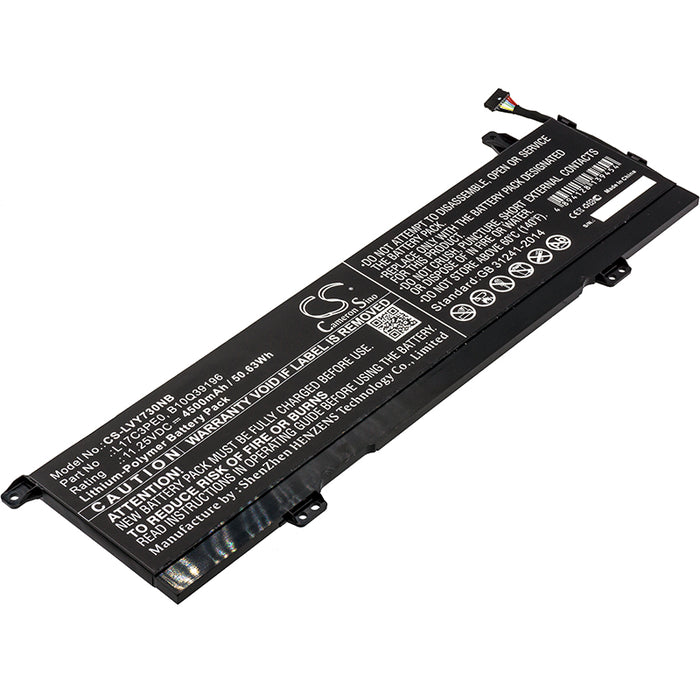 CS-LVY730NB : Battery for Lenovo Yoga730, Yoga 730-2U, Yoga 730-13IKB and others - Replaces Lenovo L17C3PE0, 5B10Q39196