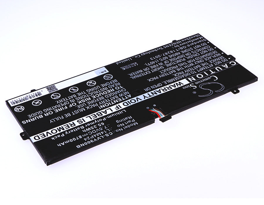 CS-LVY900NB : Battery for Lenovo Yoga 900, Yoga 4 Pro, YOGA900 and others - Replaces Lenovo L14M4P24, 5B10H43261, L14L4P24 and others