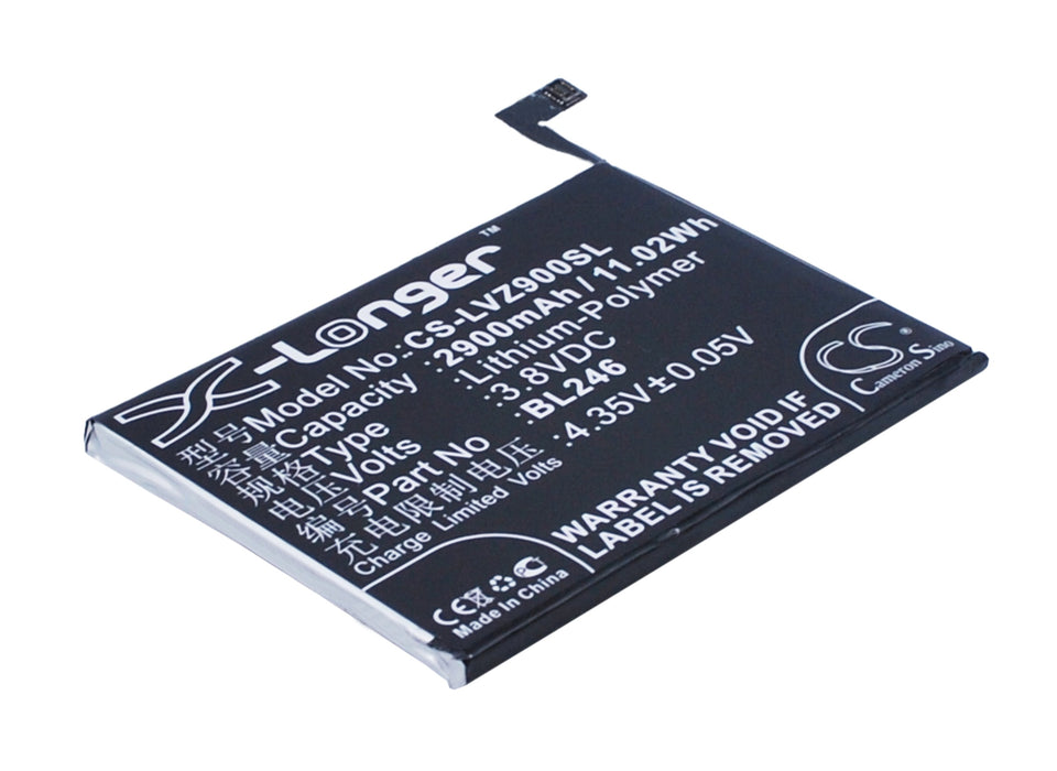 CS-LVZ900SL : Battery for Lenovo Vibe Shot, Vibe Max Z90, Vibe Max Z90-3 and others - Replaces Lenovo BL246