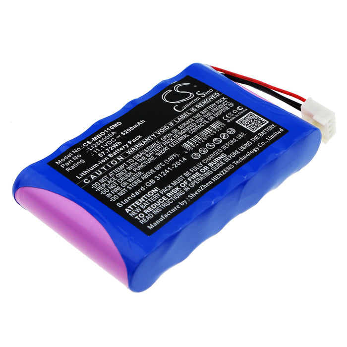 CS-MBD110MD : Battery for Mindray Umec10 - Replaces Mindray LI23S005A