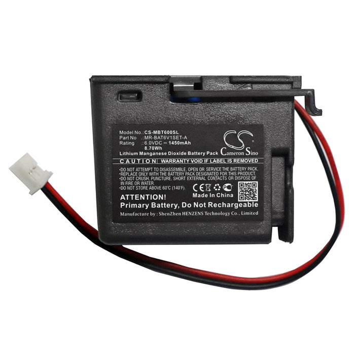 CS-MBT600SL : Battery for Mitsubishi MR-BAT6V1SET-A