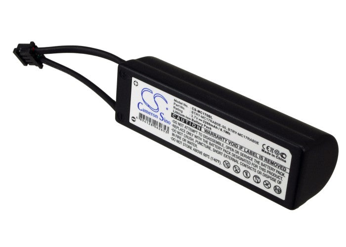 CS-MC170BL : Battery for Symbol MC17, MC17T, MC17A - Replaces Symbol BTRY-MC17RAB0E-50, BTRY-MC17RAB0E, 82-97131-03 and others