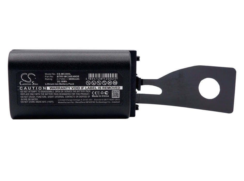 CS-MC30HL : Battery for Symbol MC30, MC3000, MC3070 and others - Replaces Symbol 55-060112-86, BTRY-MC30EABOE, 55-060117-05 and others