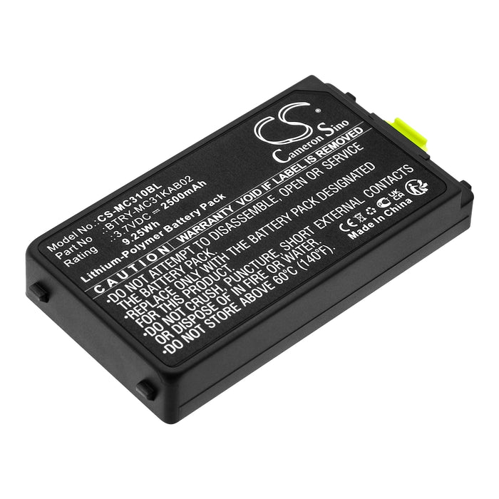 CS-MC310BL : Battery for Zebra MC3100, MC3190, MC3190G and others - Replaces Zebra BTRY-MC3XKABOE, 82-127909-02, BTRY-MC31KAB02 and others