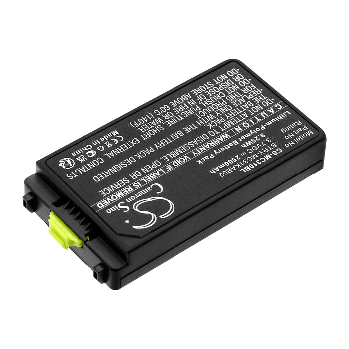 CS-MC310BL : Battery for Zebra MC3100, MC3190, MC3190G and others - Replaces Zebra BTRY-MC3XKABOE, 82-127909-02, BTRY-MC31KAB02 and others