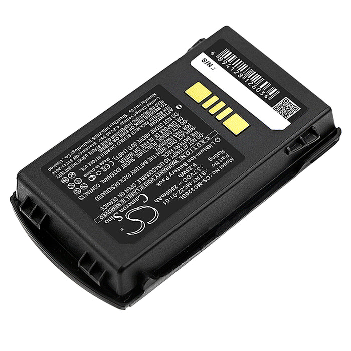 CS-MC320SL : Battery for Zebra MC3200, MC32N0, MC32N0-S - Replaces Zebra BTRY-MC32-52MA-10, BTRY-MC33-27MA, BT-000375 and others