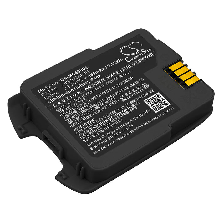 CS-MC408BL : Battery for Motorola CS4070, CS4070-SR - Replaces Motorola BTRY-CS40EAB00-04, 82-97300-01