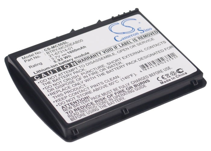 CS-MC50SL : Battery for Symbol MC50, MC5040 - Replaces Symbol BTRY-MC50EAB00, 21-67314-01