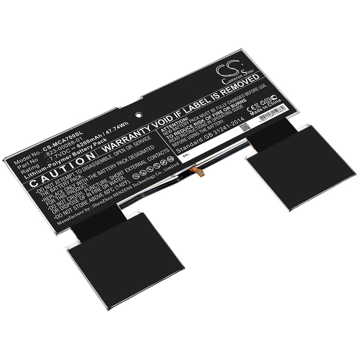 CS-MCA700SL : Battery for Google Pixel Slate - Replaces Google A70