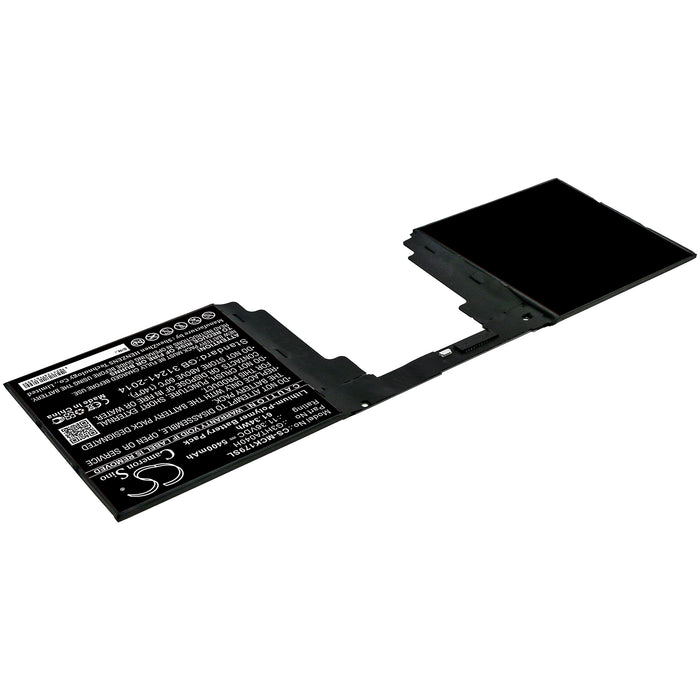 CS-MCK179SL : Battery for Microsoft Surface Book 2nd 15" 1793 Keyboard - Replaces Microsoft G3HTA040H