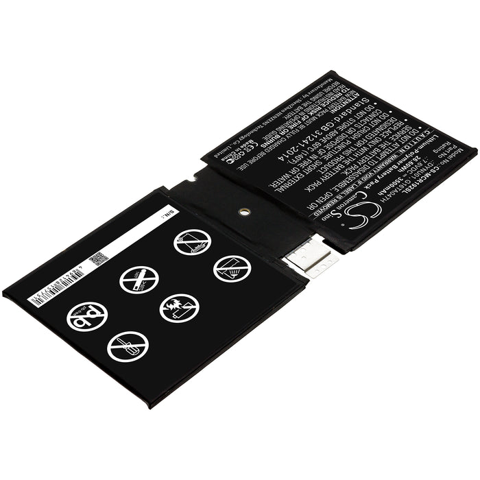 CS-MCR192SL : Battery for Microsoft Surface Go 2, Surface 1927 - Replaces Microsoft DYNU01, G16TA047H