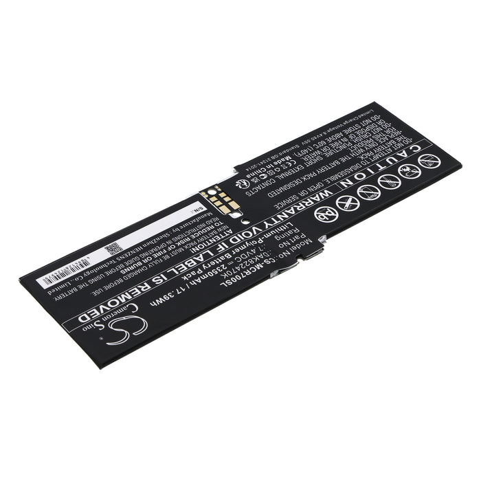 CS-MCR700SL : Battery for Microsoft Surface CR7 13.5", CR7-00005, Surface Book CR7-00001 and others - Replaces Microsoft DAK822470K, G3HTA020H, G3HTA044H and others