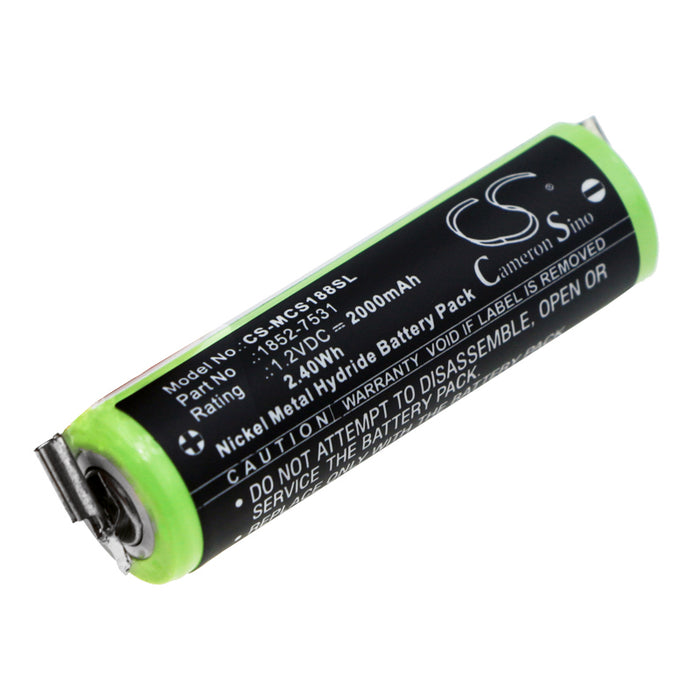 CS-MCS188SL : Battery for Wella Xpert HS50, Tonde Eco S, Profi XS and others - Replaces Wella KR-800 AAE