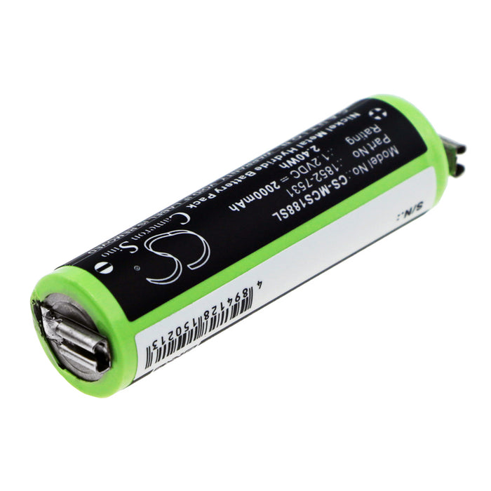 CS-MCS188SL : Battery for Wella Xpert HS50, Tonde Eco S, Profi XS and others - Replaces Wella KR-800 AAE