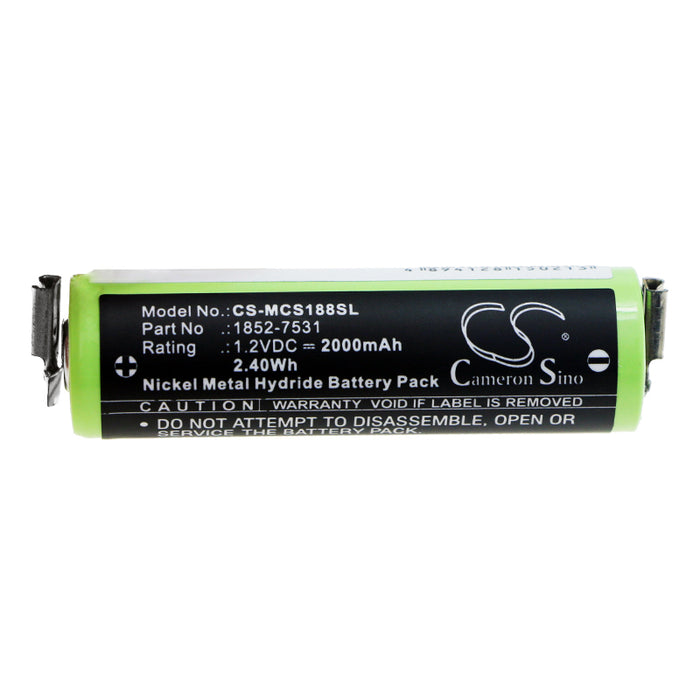 CS-MCS188SL : Battery for Wella Xpert HS50, Tonde Eco S, Profi XS and others - Replaces Wella KR-800 AAE