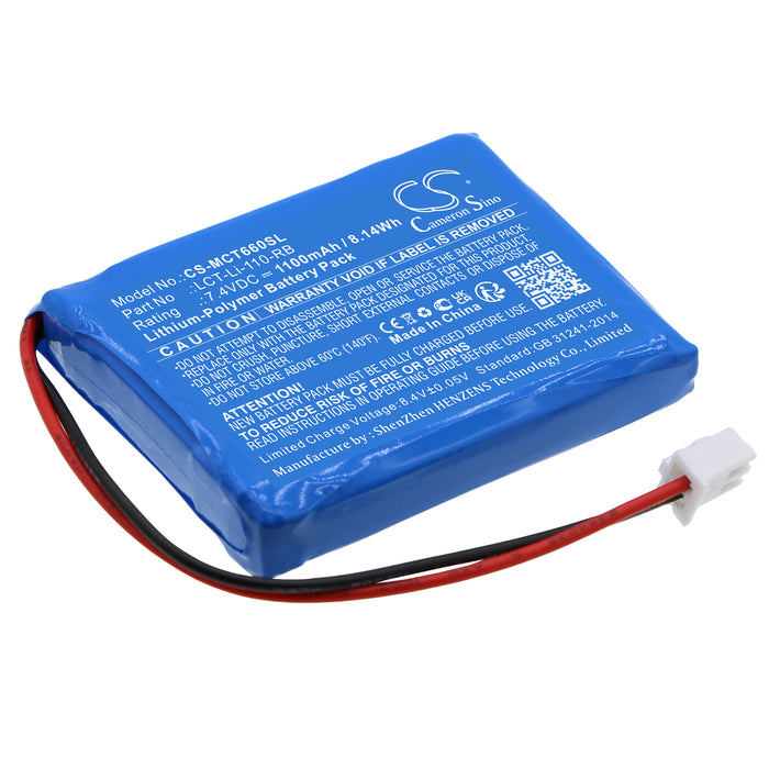 CS-MCT660SL : Battery for Tree LCT-Li-7, LCT-Li-33, LCT-Li-110 and others - Replaces Tree LCT-Li-110-RB
