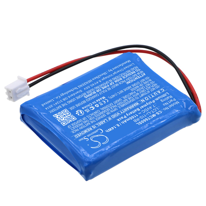 CS-MCT660SL : Battery for Tree LCT-Li-7, LCT-Li-33, LCT-Li-110 and others - Replaces Tree LCT-Li-110-RB