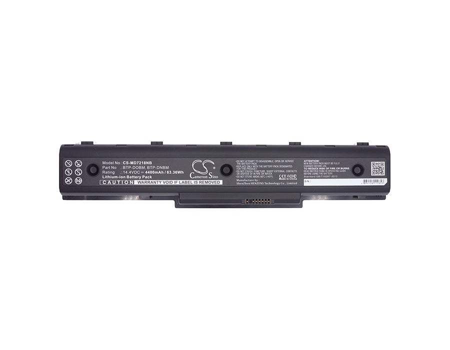 CS-MD7218NB : Battery for Medion Akoya E7218, Akoya P7624, Akoya P7812 and others - Replaces Medion BTP-DOBM, BTP-DNBM, 40036340 and others