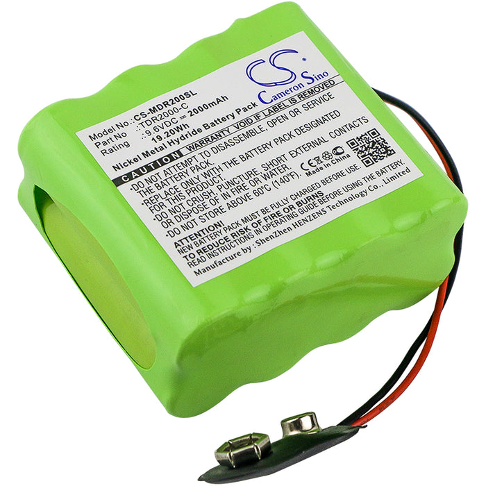 CS-MDR200SL : Battery for Megger TDR2000/2R echometer, Time Domain reflectometer Megger - Replaces Megger TDR2000-C