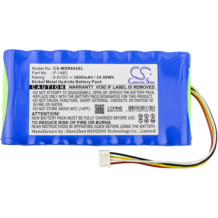 CS-MDR654SL : Battery for Megger CA 6543 - Replaces Megger P-1482