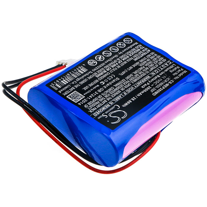 CS-MEP200MD : Battery for Medical Econet Compact 2 - Replaces Medical Econet ICR18650-26F