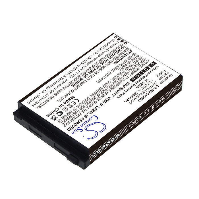 CS-MES400BX : Battery for Symbol ES400, ES405 - Replaces Symbol BTRY-ES40EAB00, 82-118523-01, 82-118523-011