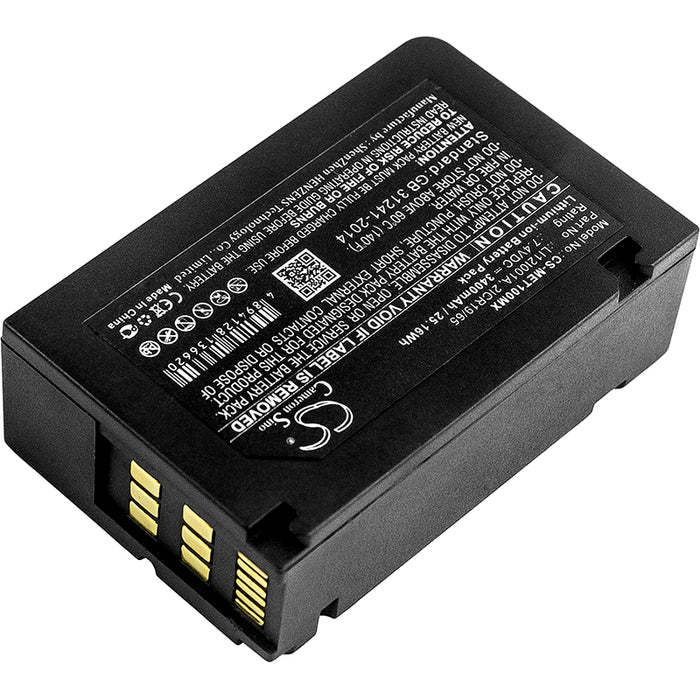 CS-MET100MX : Battery for Mindray T1, Defibrillateur Beneview T1 - Replaces Mindray LI12I001A, 2ICR19/65, LI12I002A and others