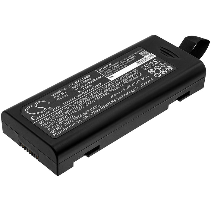 CS-MEX20MD : Battery for Mindray T5, T6, T8 and others - Replaces Mindray MB583-3S3P, LI23S002A, 022-000008-00 and others