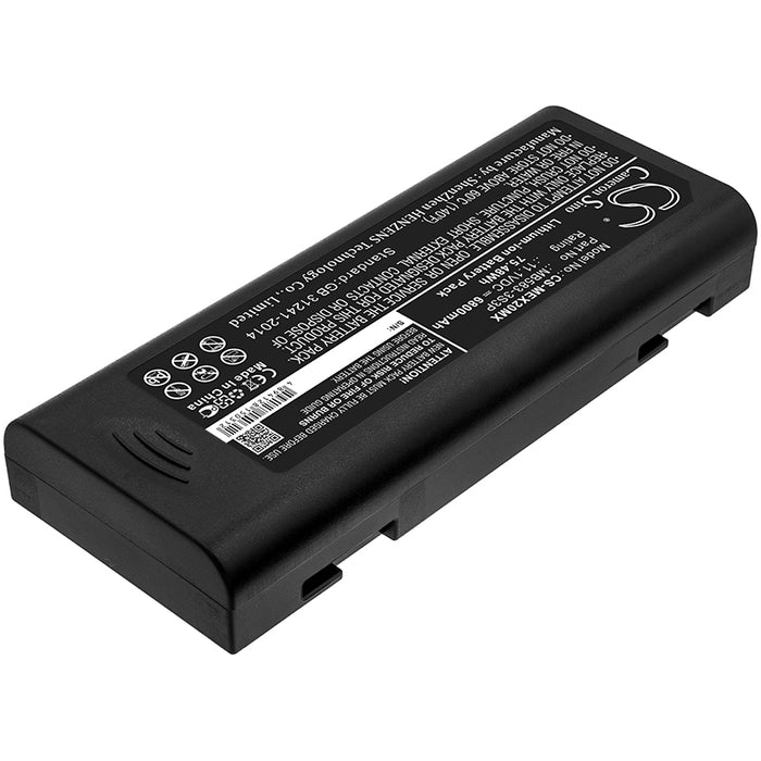 CS-MEX20MX : Battery for Mindray T5, T6, T8 and others - Replaces Mindray MB583-3S3P, LI23S002A, 022-000008-00 and others