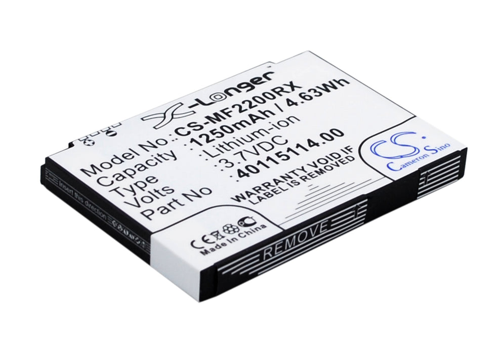 CS-MF2200RX : Battery for Novatel Wireless MiFi2200 - Replaces Novatel Wireless 40115114.00, 3-1826107-9, L01478001