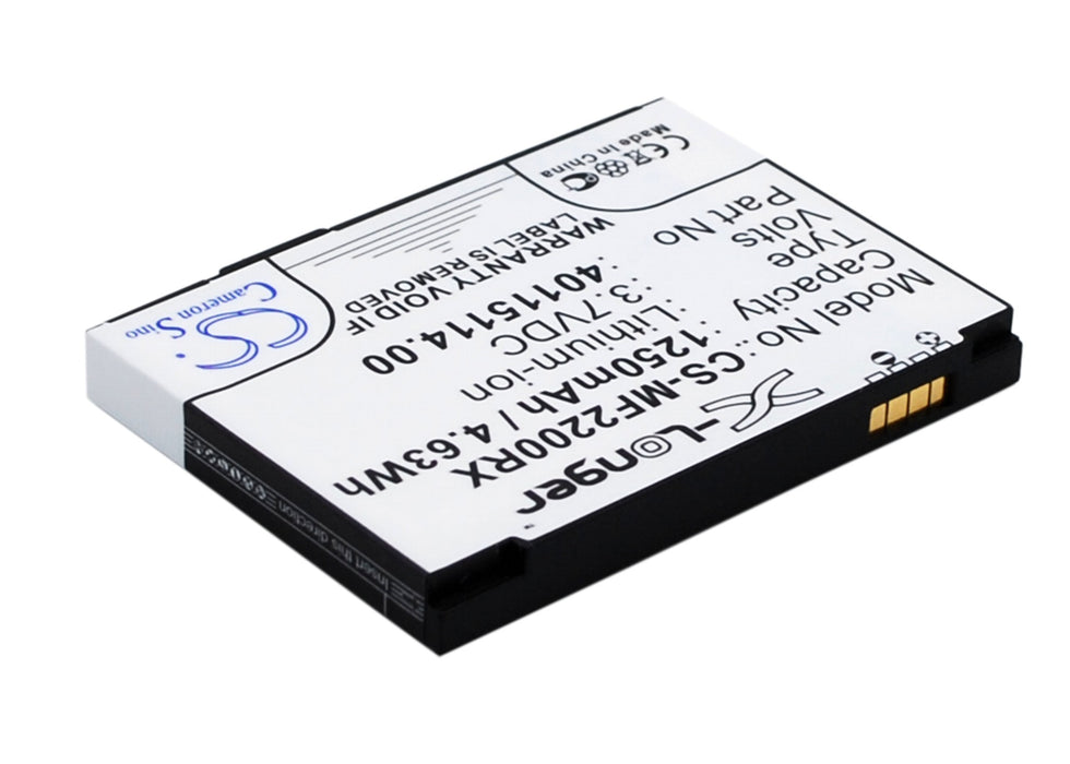 CS-MF2200RX : Battery for Novatel Wireless MiFi2200 - Replaces Novatel Wireless 40115114.00, 3-1826107-9, L01478001