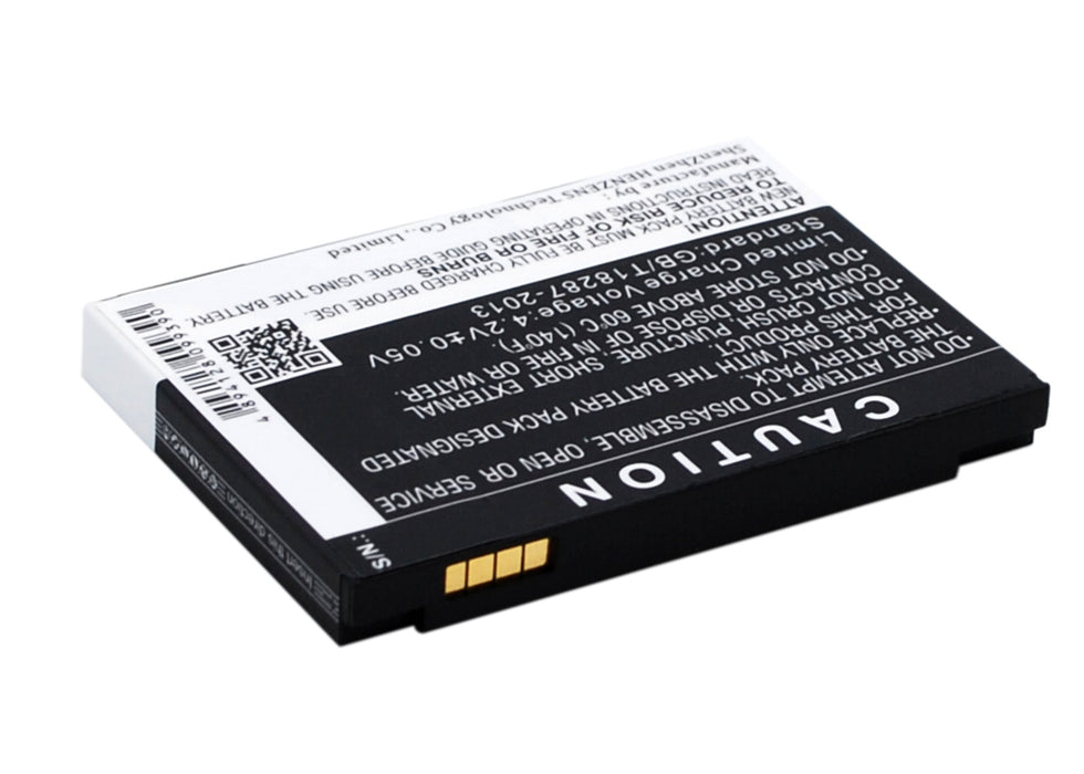 CS-MF2200RX : Battery for Novatel Wireless MiFi2200 - Replaces Novatel Wireless 40115114.00, 3-1826107-9, L01478001