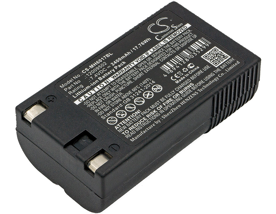 CS-MH6017BL : Battery for Pathfinder 6032, 6039, 6057 - Replaces Monarch 12009502