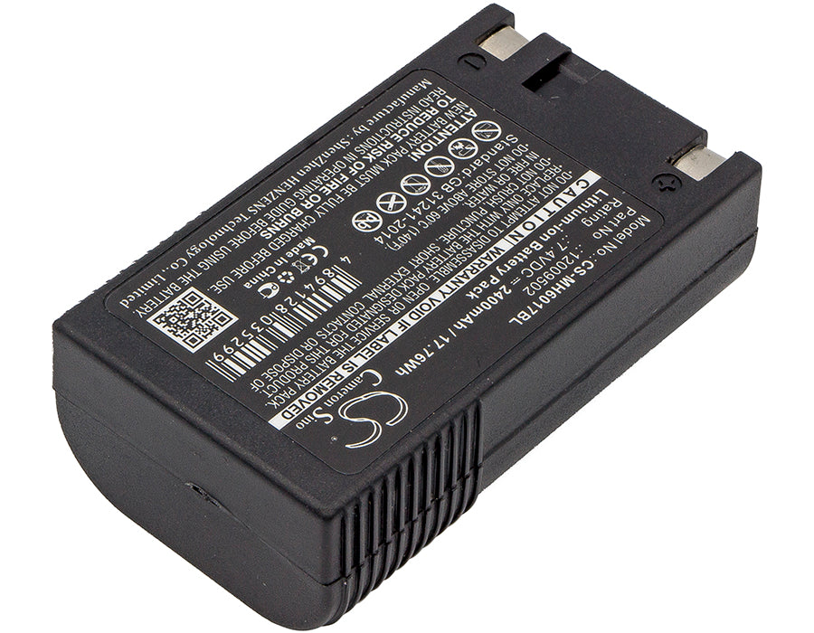 CS-MH6017BL : Battery for Pathfinder 6032, 6039, 6057 - Replaces Monarch 12009502