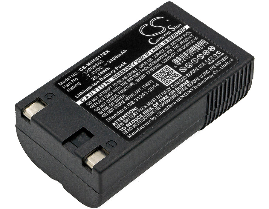 CS-MH6017BX : Battery for Pathfinder 6032, 603, 6039 and others - Replaces Monarch 12009502